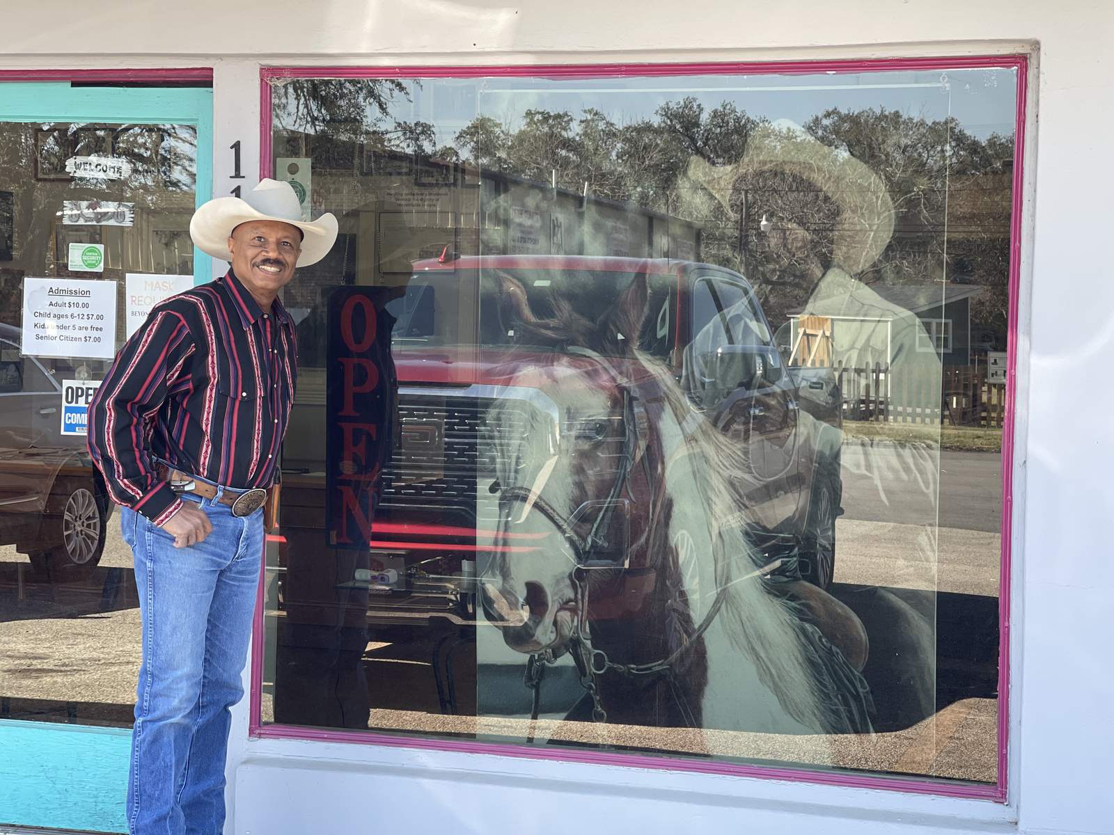 Larry Callies founded and still runs the Black Cowboy Museum in Rosenberg.