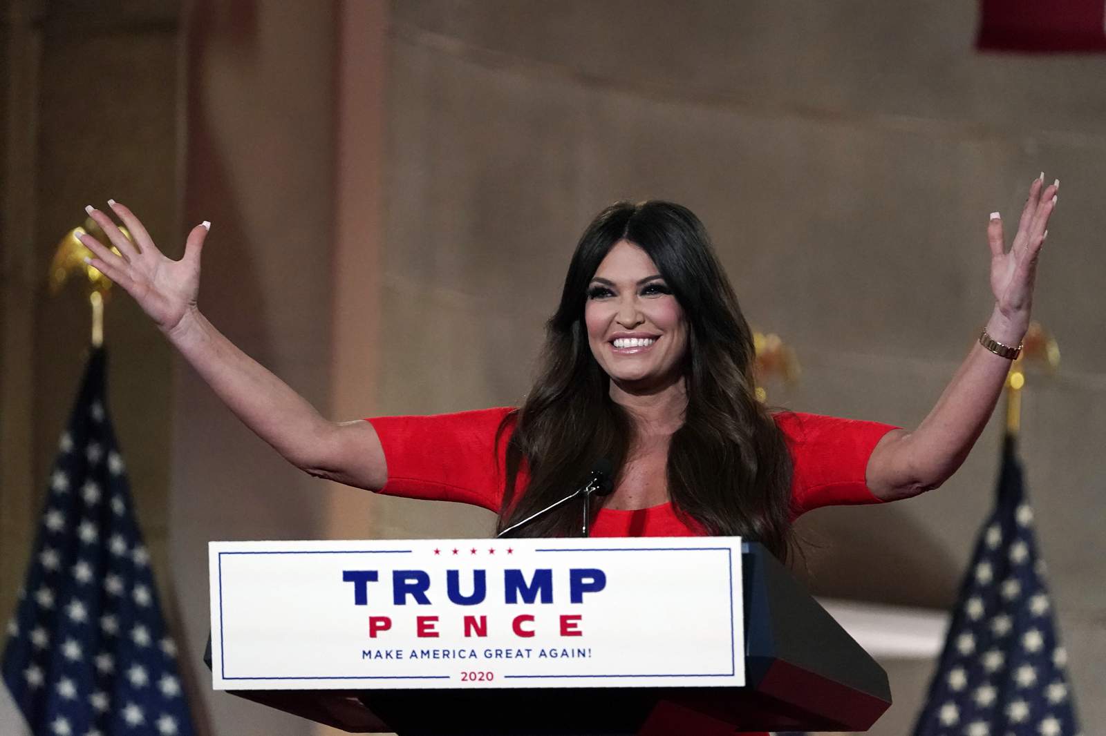 Kimberly Guilfoyle says shes a 1st generation American during RNC speech