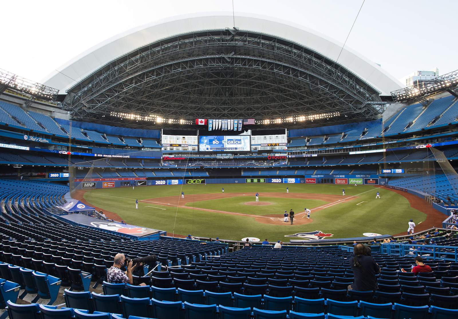 AP Source: Decision looming on Blue Jays games in Toronto