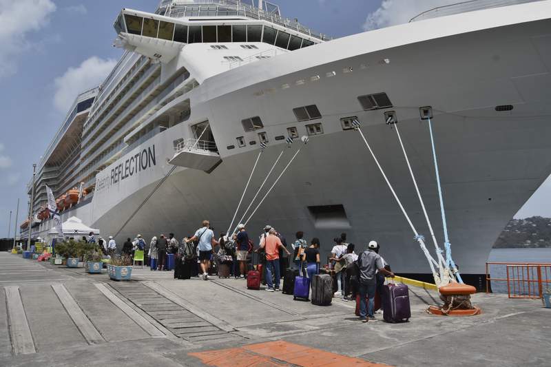 New blast at St. Vincent volcano; cruise ship helps evacuees