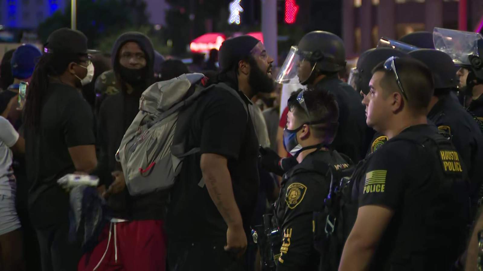 UPDATE: 100 to 150 arrests made in Houston protests, a few officers suffer minor injuries, Acevedo says