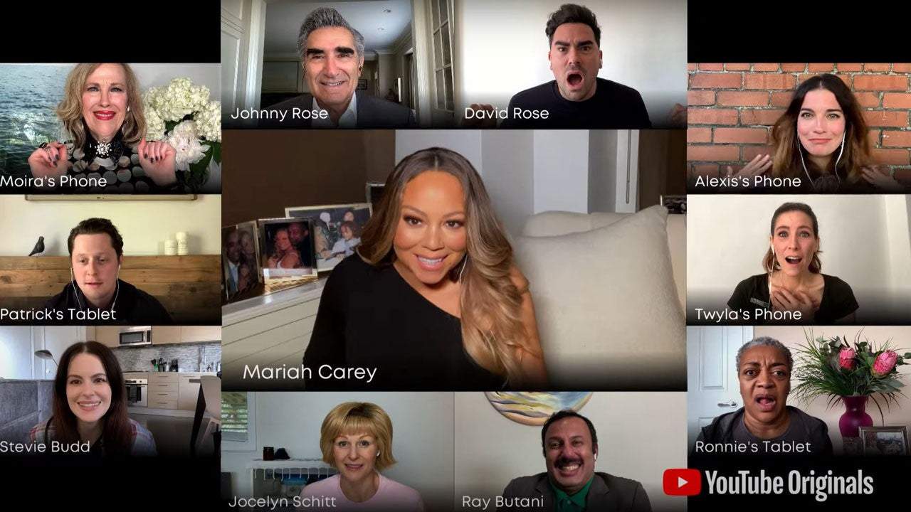 Mariah Carey Surprises 'Schitt's Creek' Cast With Special Cameo During YouTube's 'Dear Class of 2020' Reunion