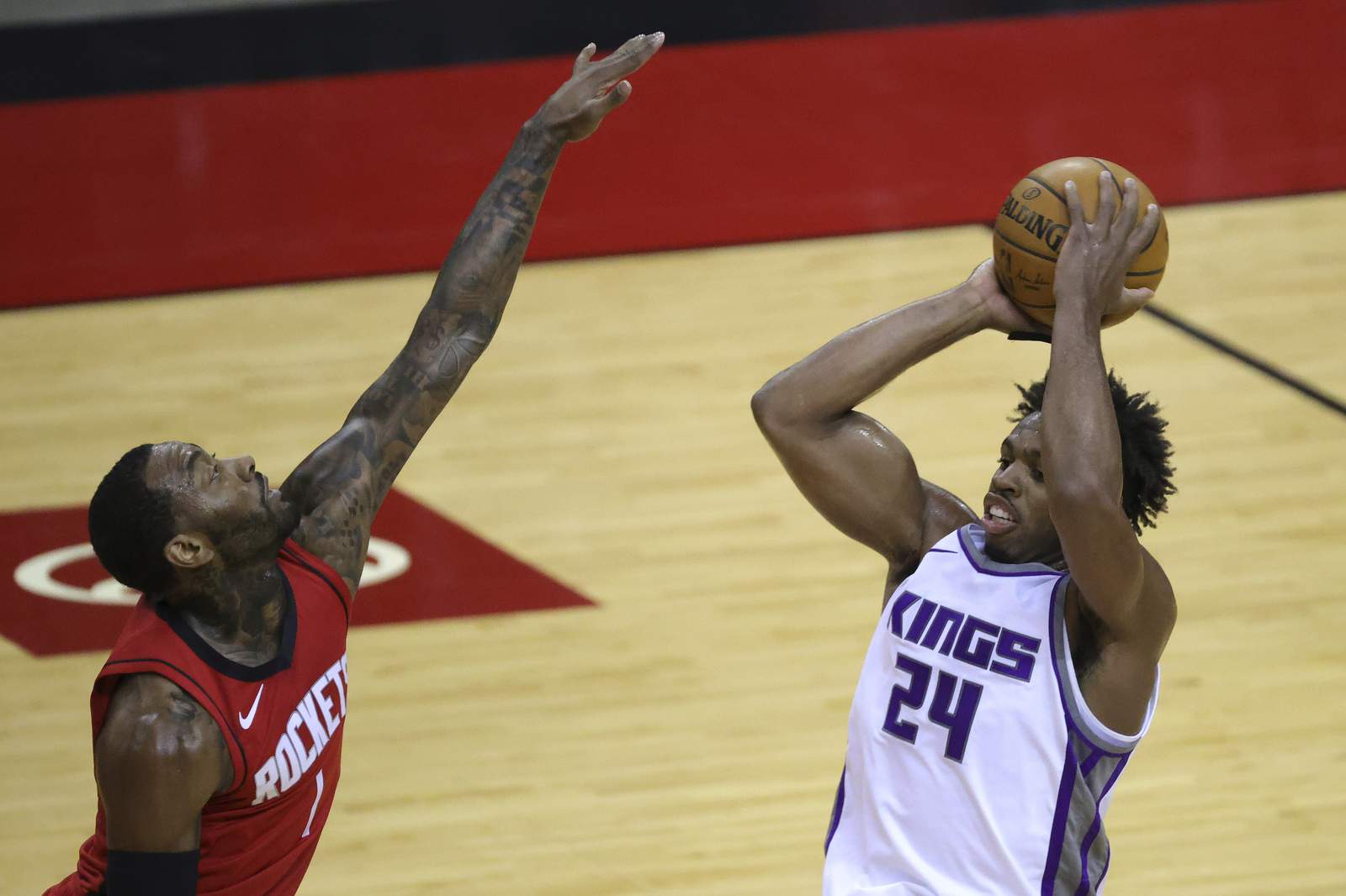 Wall, Rockets beat Kings 102-94; Harden sits with injury