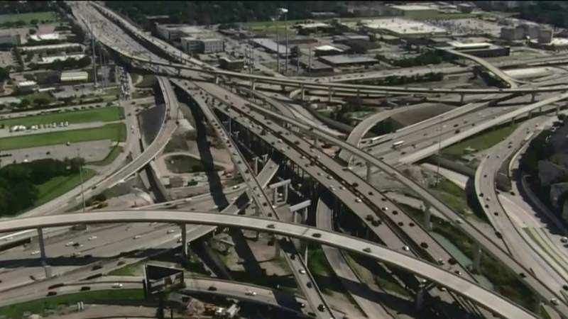 Here are the updated traffic trends for Houston highways