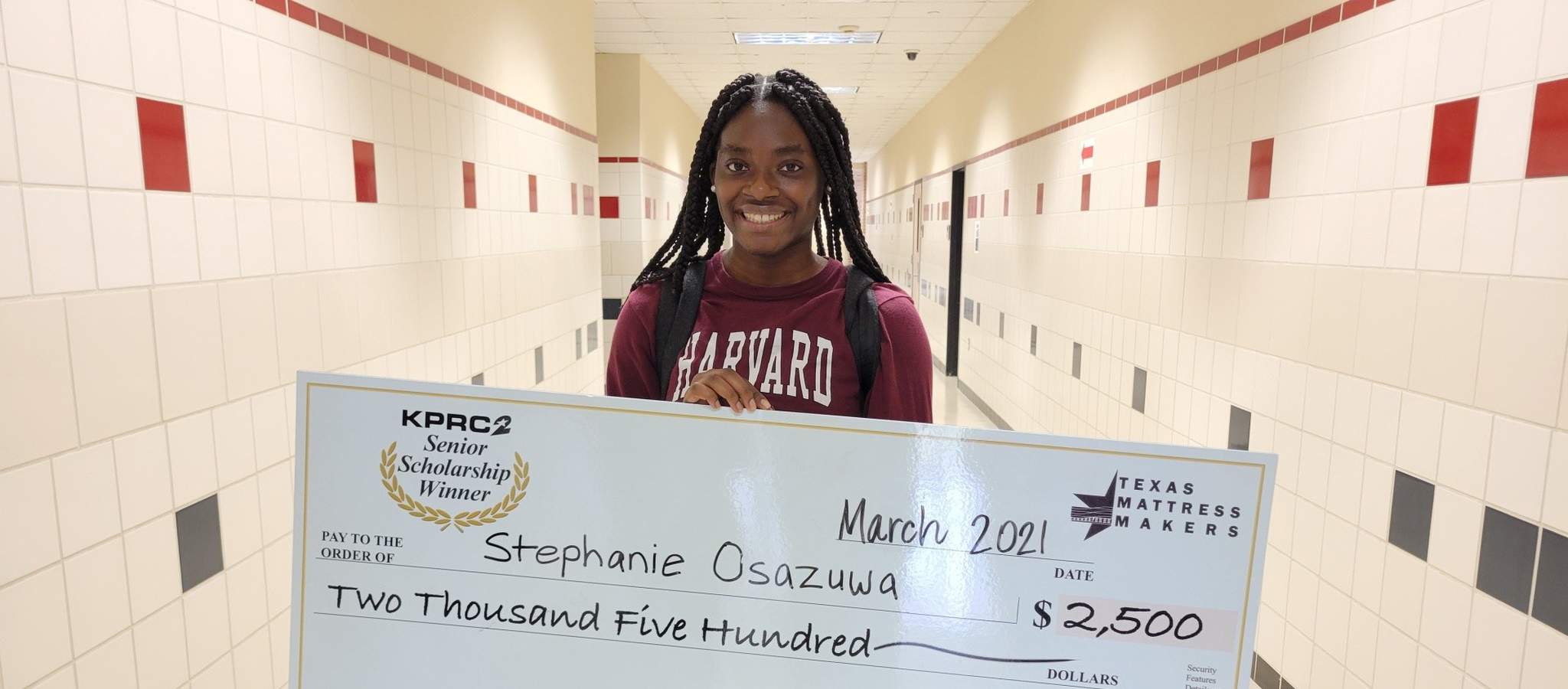 KPRC 2 Senior Scholarship: Meet Stephanie Osazuwa, the senior who is advocating for low-socioeconomic communities, working to help others succeed
