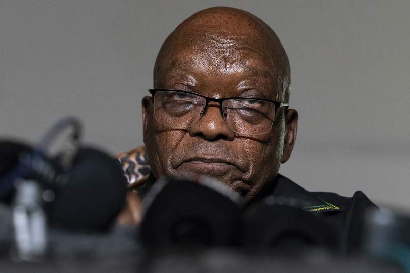 South Africa's jailed ex-President Jacob Zuma in hospital