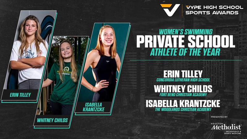 2021 VYPE Awards: Private School Women's Swimmer of the Year Finalists
