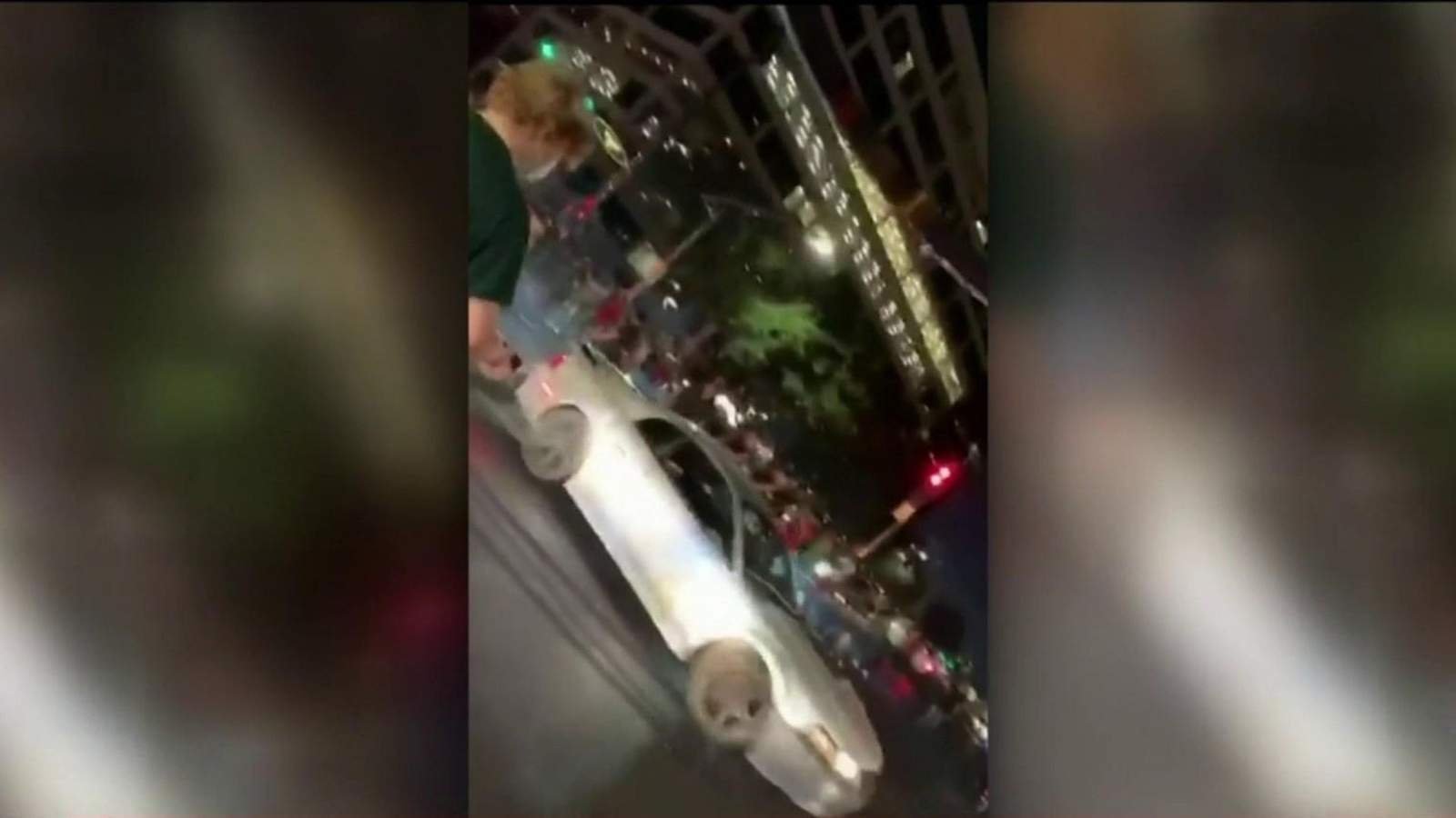 WATCH: Street racers shut down Westheimer and Sage intersection overnight