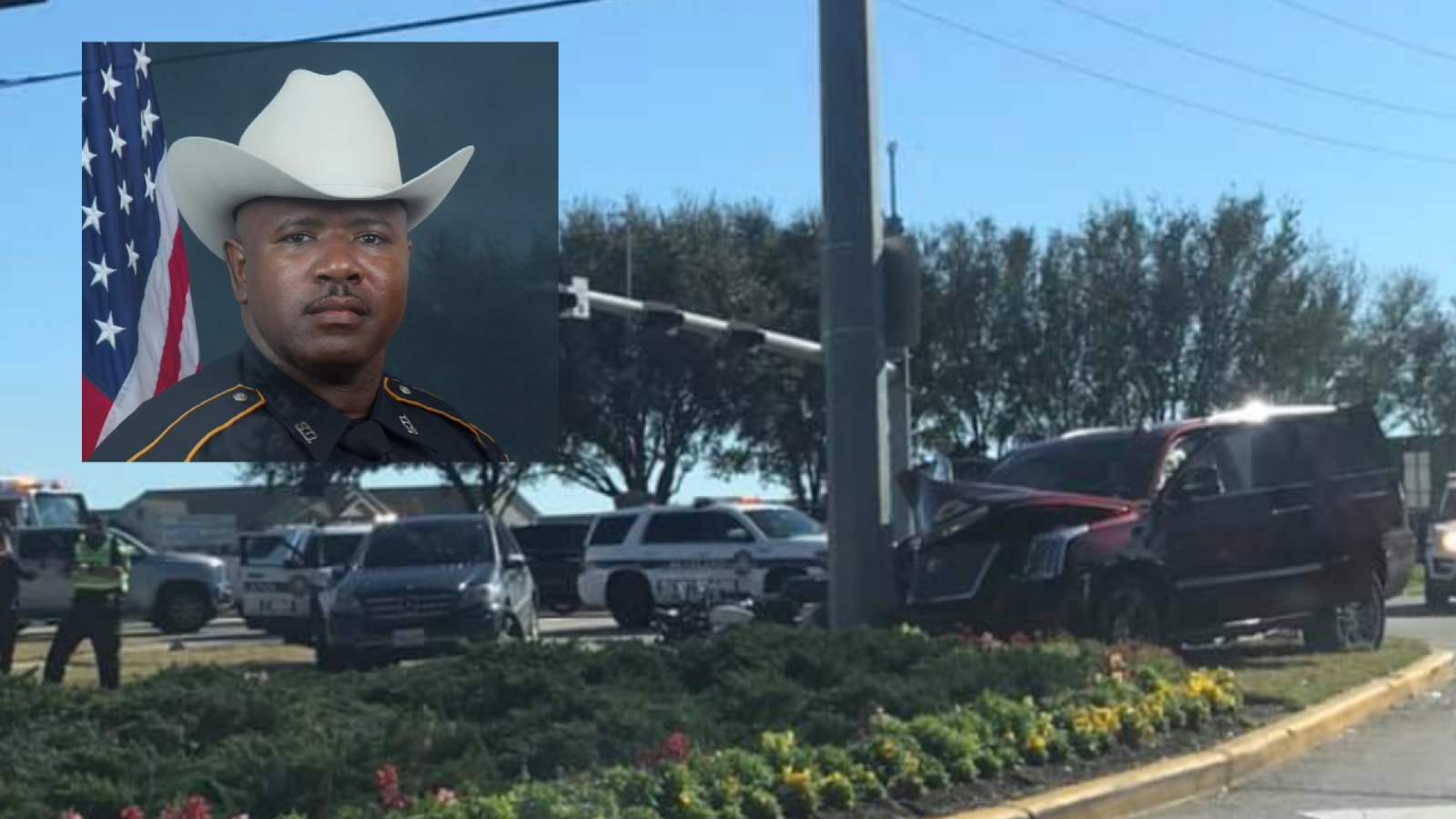 HSCO identifies Sgt.  Watson was killed off duty in a motorcycle accident in Pearland
