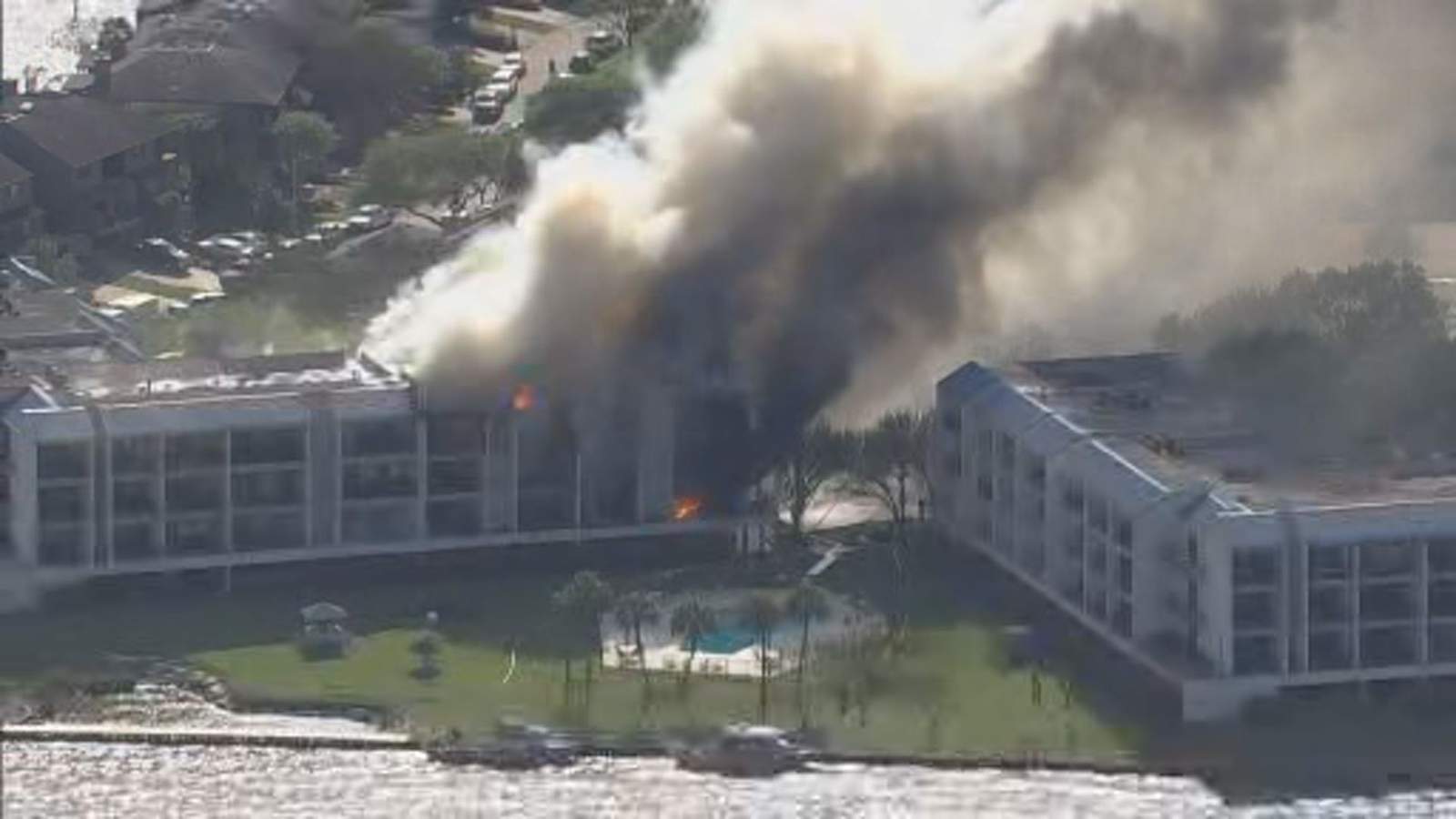 35% of condominium in Nassau Bay damaged after large fire