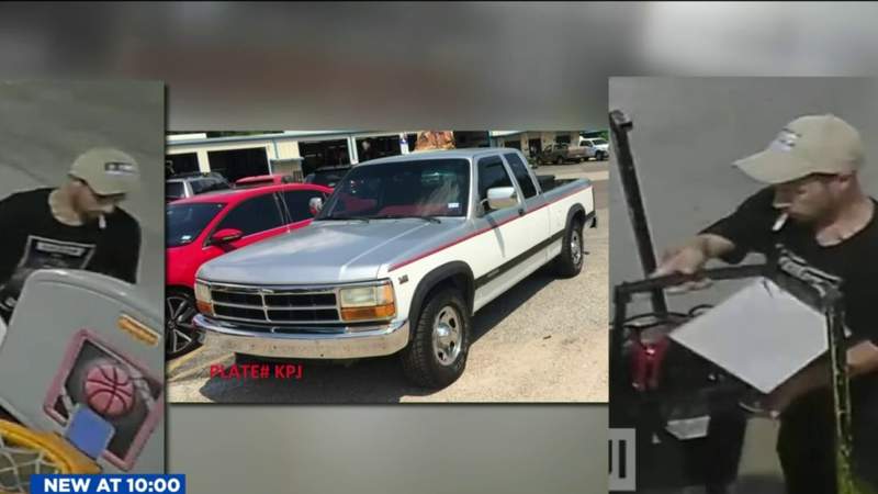 Man caught on camera stealing pickup truck from the Sikh National Center