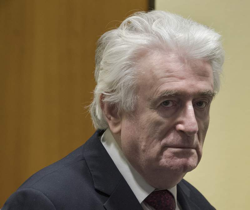 Bosnian Serb ex-leader Karadzic to spend life in UK prison