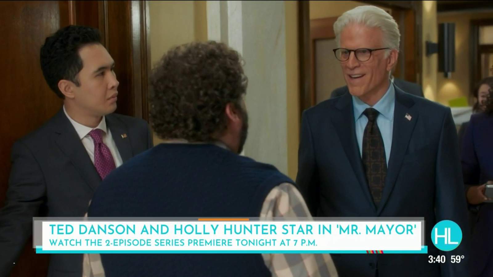 Actors Ted Danson and Holly Hunter talk new comedy series ‘Mr. Mayor’