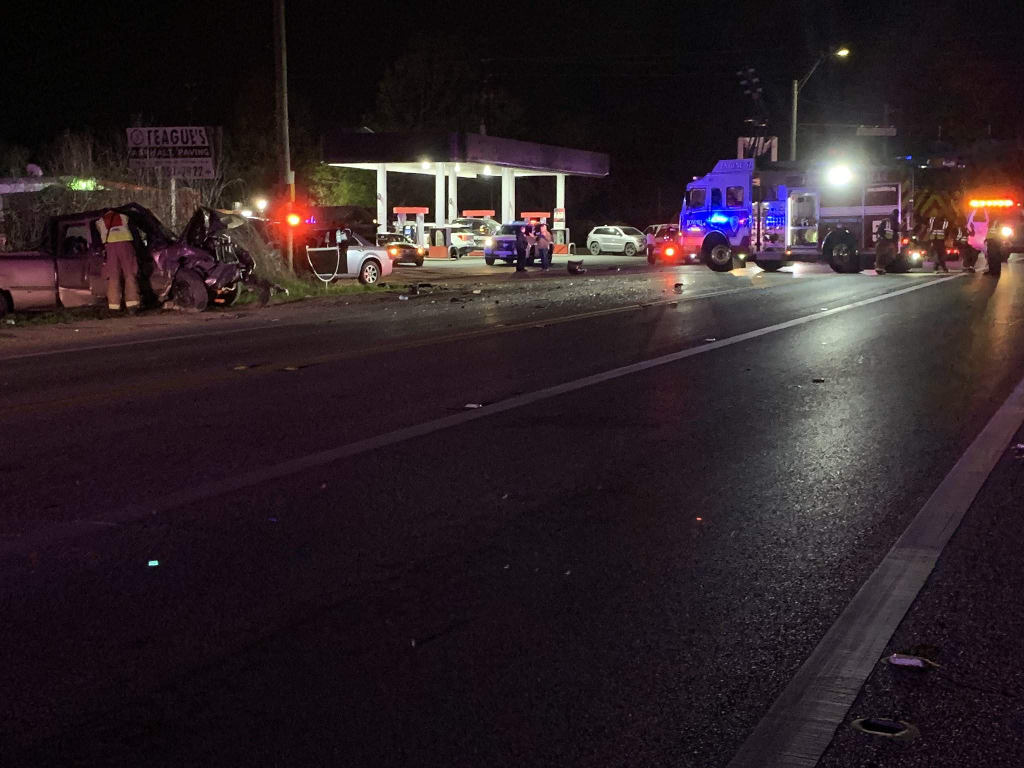 1 person dead, another injured after crash caused by street racer, HCSO says