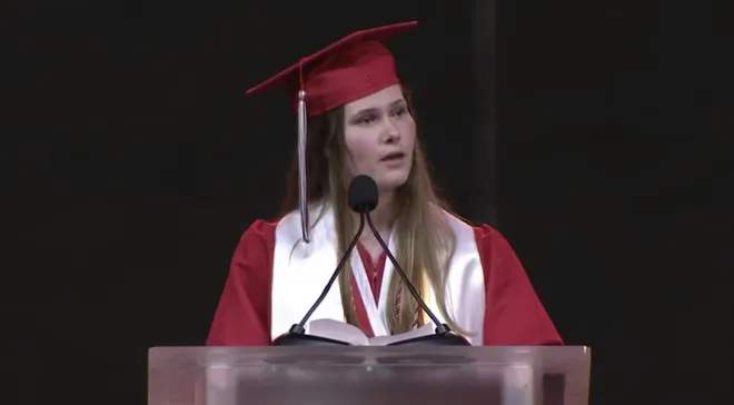 Dallas HS valedictorian delivers abortion rights call