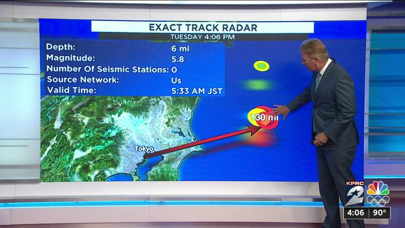 KPRC 2 team in Tokyo details experience after 6.0 magnitude earthquake rattles Japan