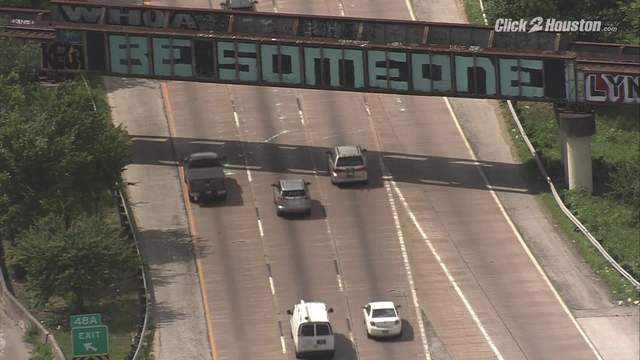Artist behind “Be Someone” graffiti design to showcase Houston-inspired artwork at UH-Clear Lake