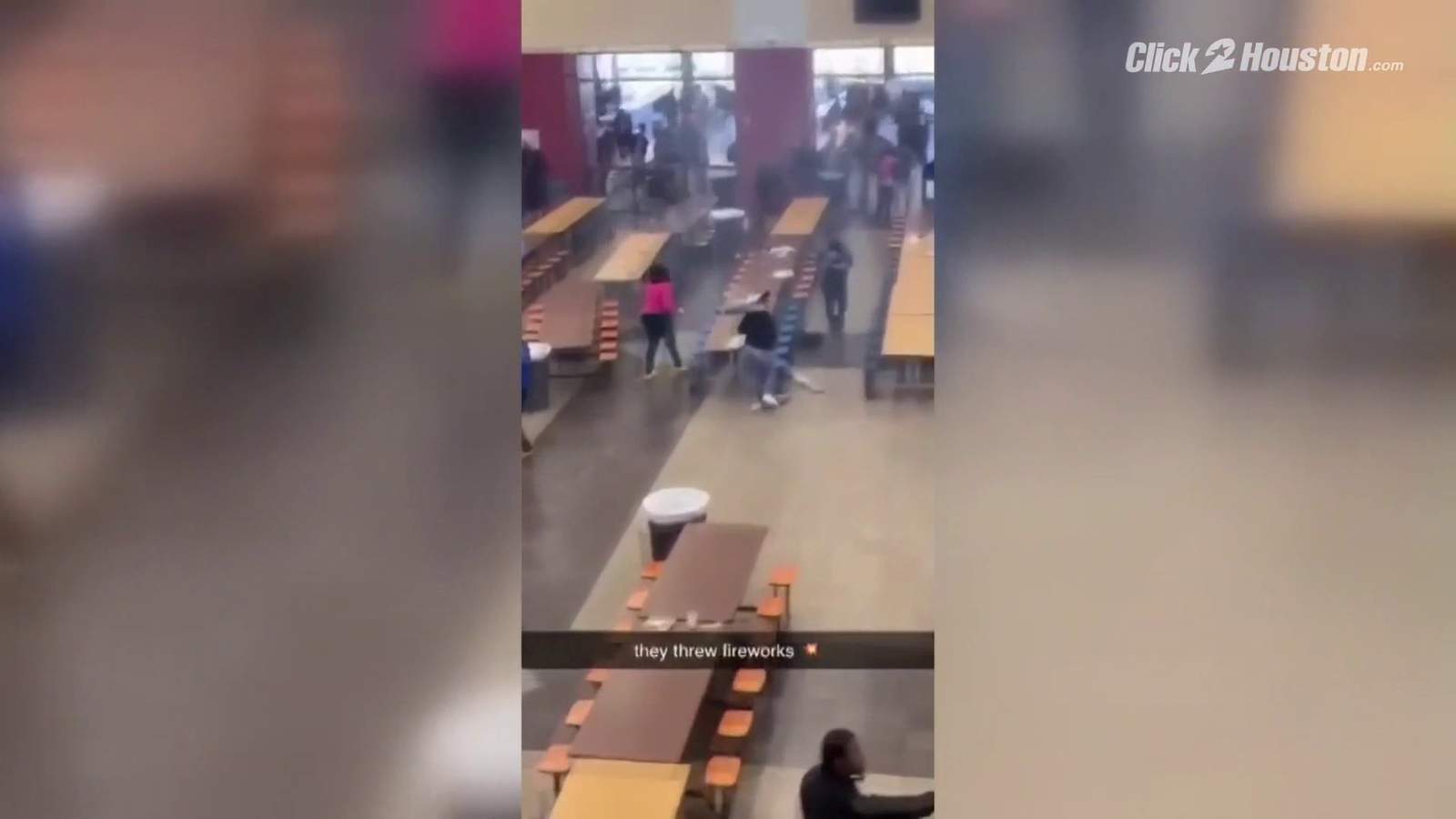 2 students charged after firework explodes in Klein Forest High School cafeteria