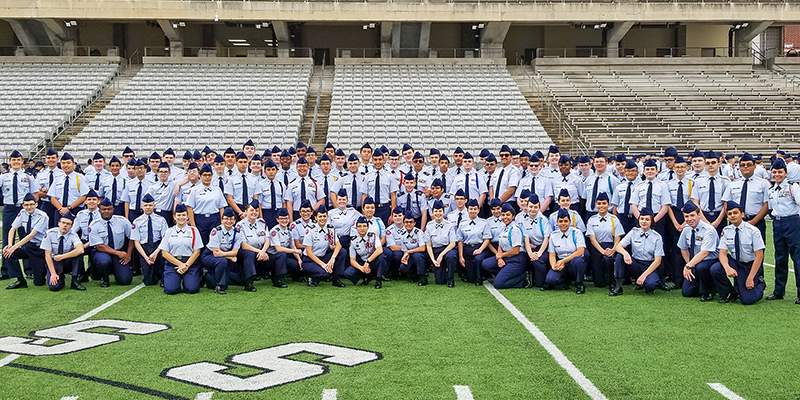 Cy-Fair High School Air Force JROTC wins Distinguished Unit Award for the fourth year in a row