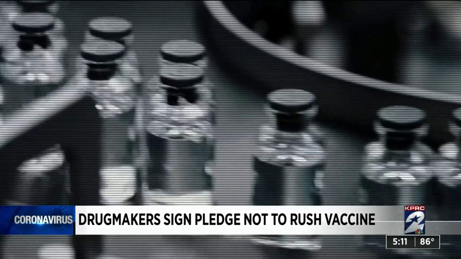 Top execs of 9 companies testing coronavirus vaccines sign pledge to focus on safety, high standards