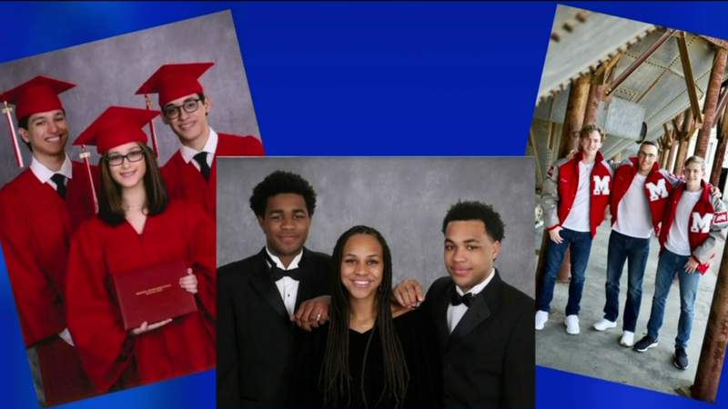 Twins, triplets prepare for next steps after graduating from Memorial High School