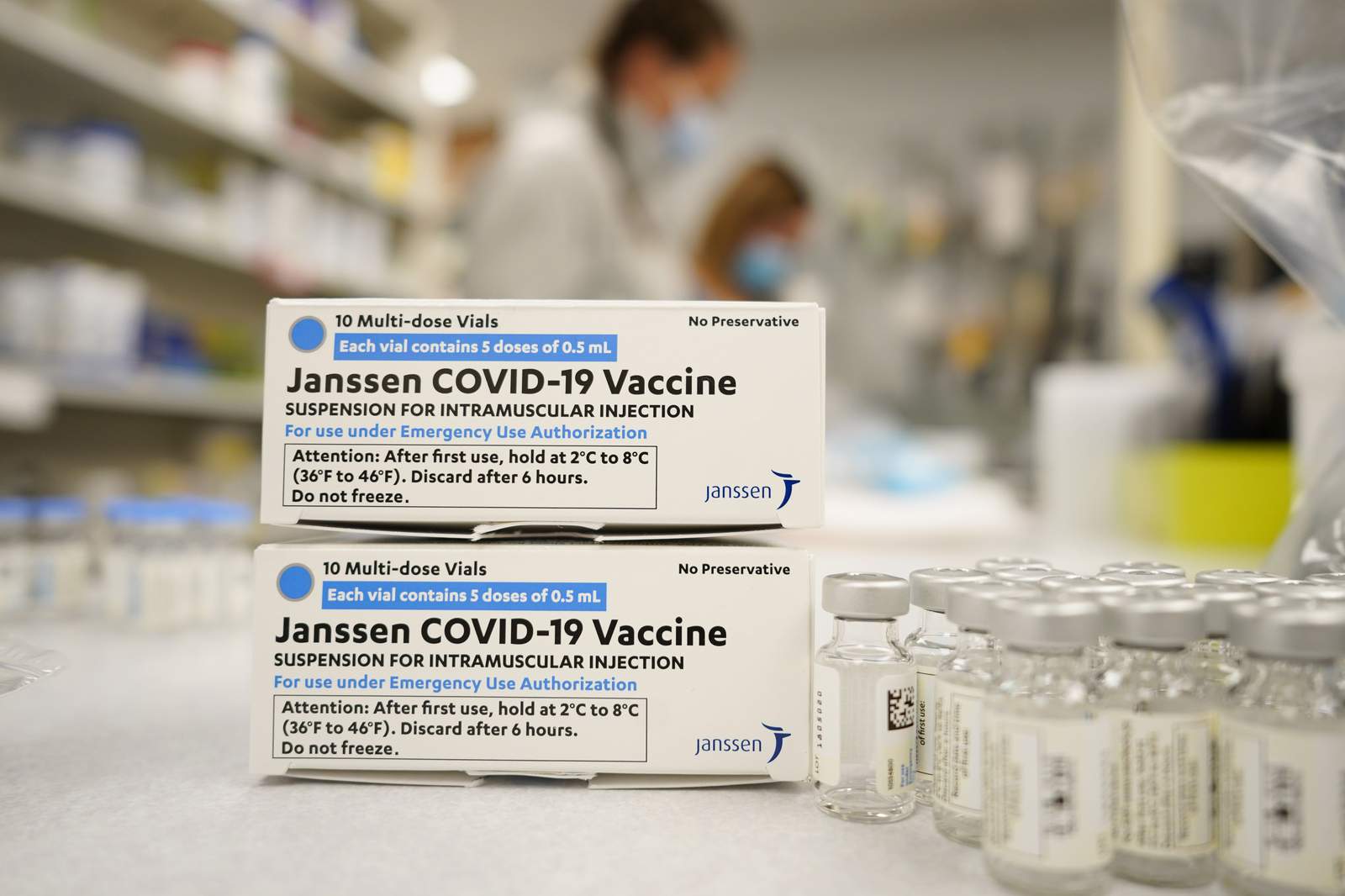 US weighs next steps for Johnson & Johnson virus shot amid clot mystery