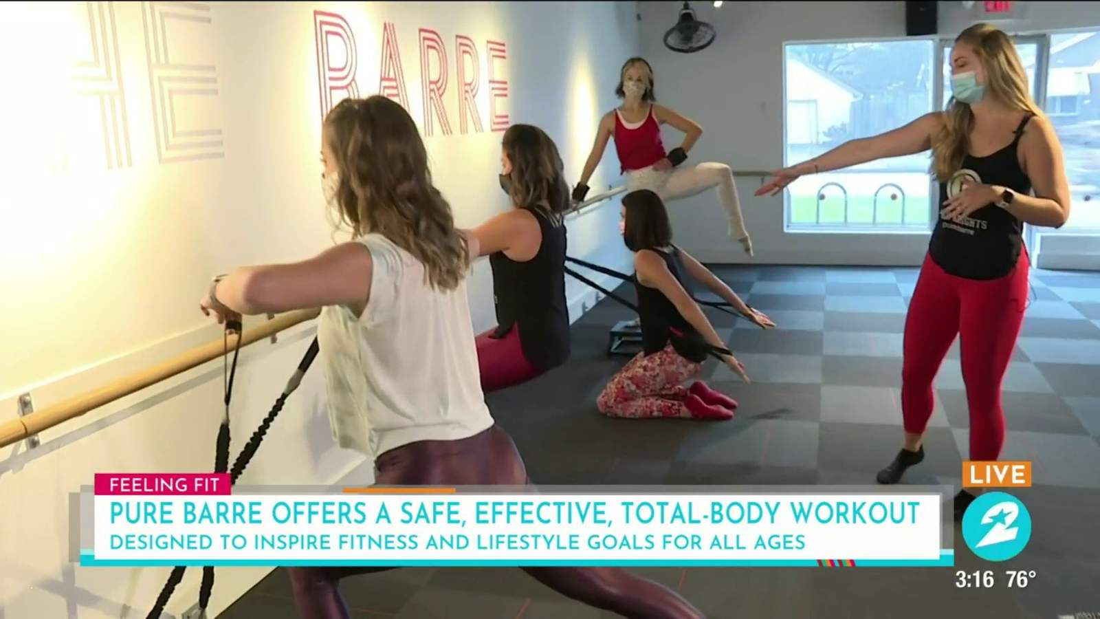 Pure Barre - The Heights offers a total body workout for all ages