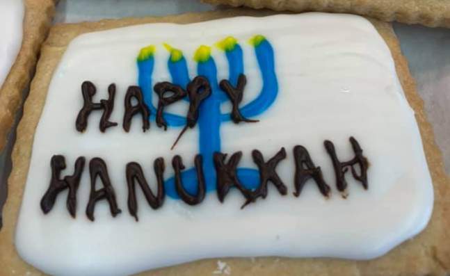 Celebrate Hanukkah with a dreidel cookie kit at this Houston institution