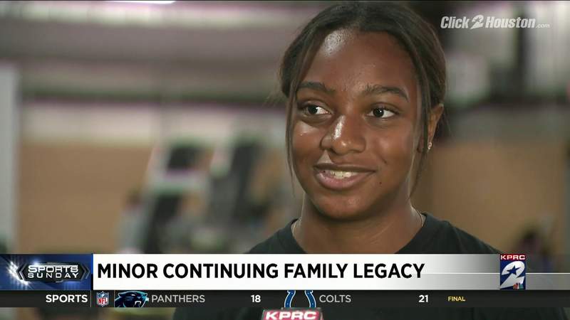 Bayleigh Minor continuing family tradition on the track