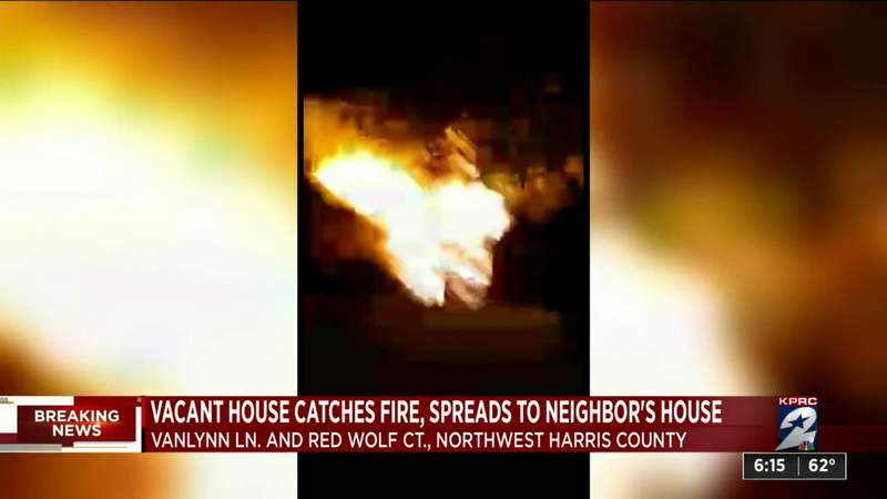 Boy hailed a neighborhood hero after vacant house fire spreads through neighbor’s home in northwest Harris County