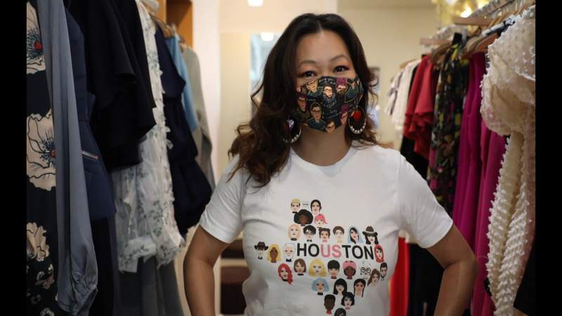 Chloe Dao shows off Houston pride and helps community through fashion