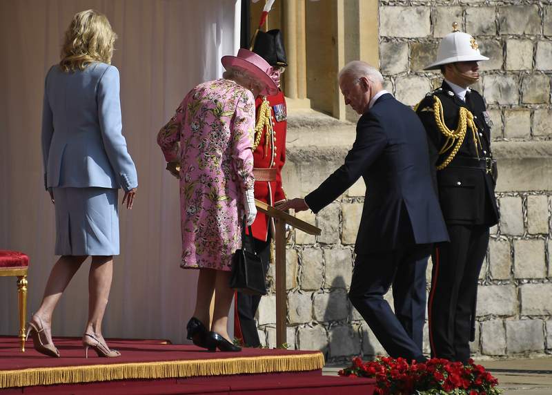 Biden says ‘very gracious’ queen ‘reminded me of my mother’