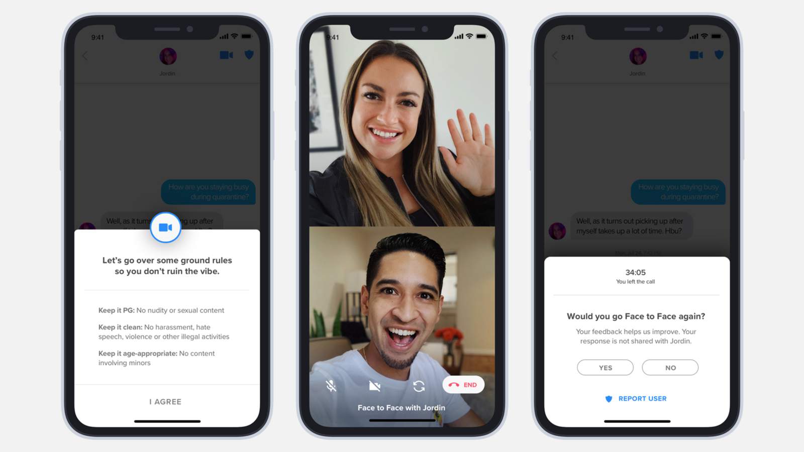 Tinder is testing video chat -- a feature for the quarantine times