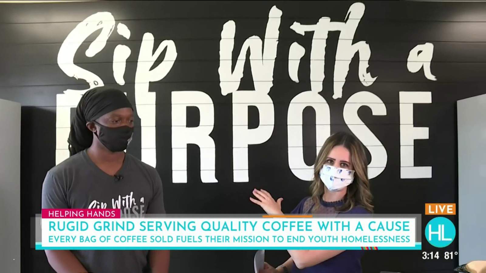 Rugid Grind brews every bag of coffee to help end teenage homelessness in the Houston area