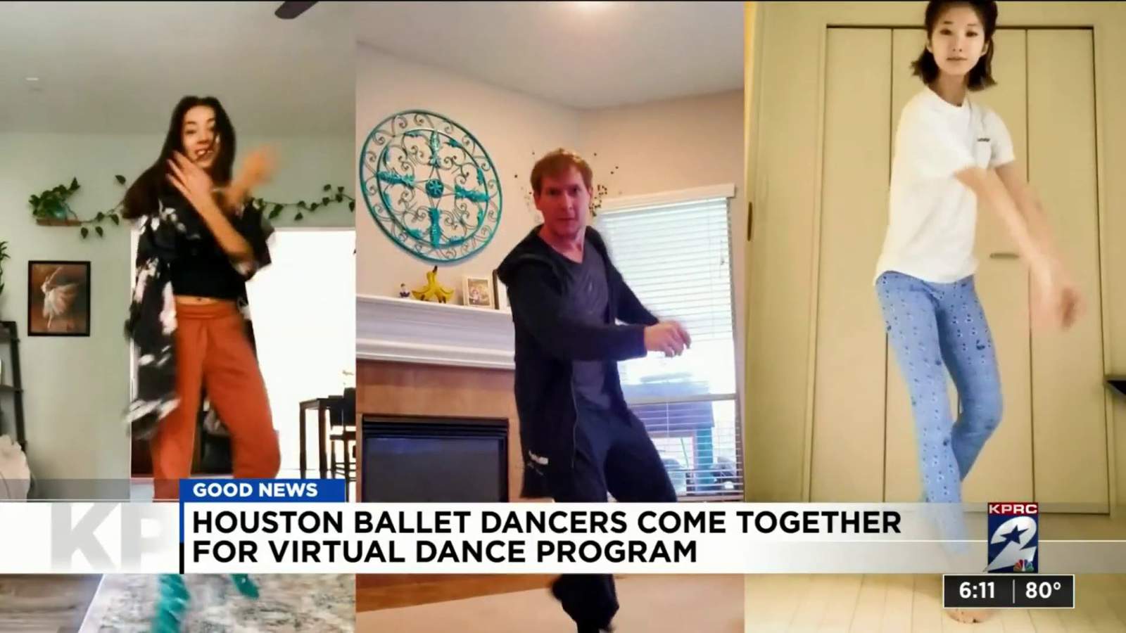One Good Thing: Houston Ballet dancers come together for virtual dance program