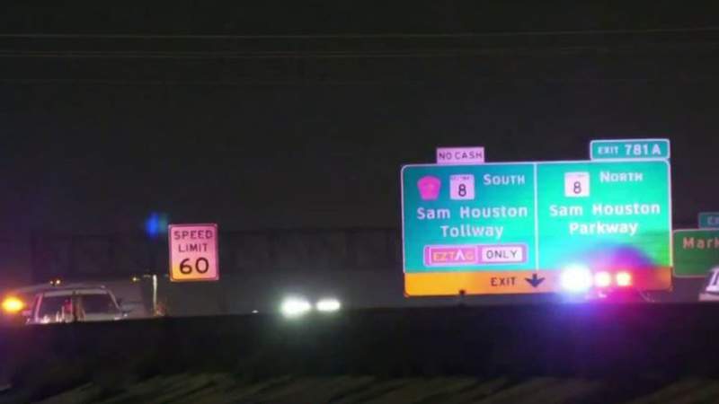 Investigation underway after man with no clothes on killed in hit-and-run on East Freeway, deputies say