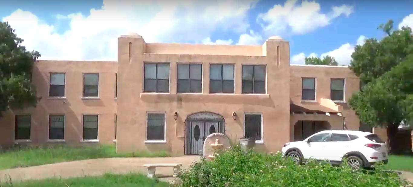 A Texas family is renovating a 1920s insane asylum into a massive home