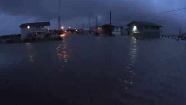 Storm causes flooding in Matagorda County