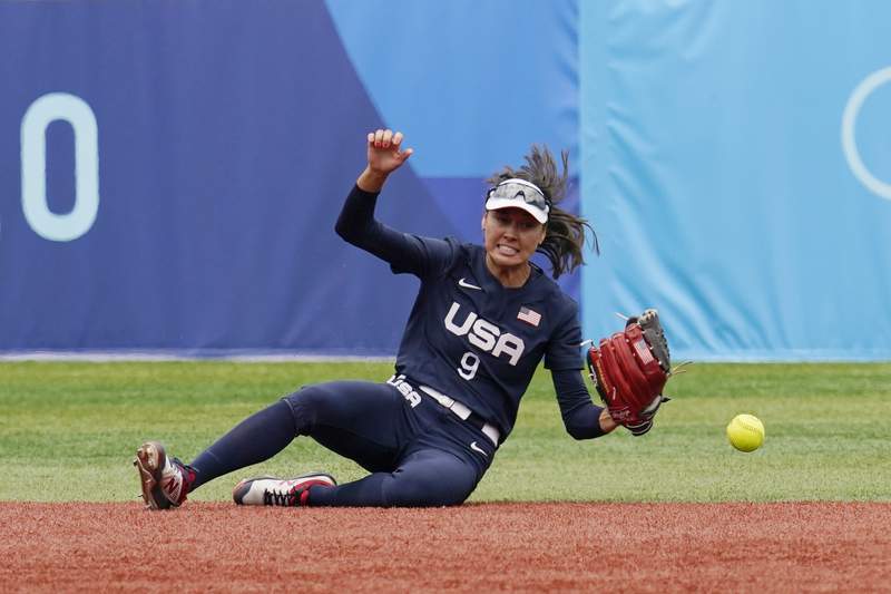 USA softball falls to Japan 2-0 in gold medal game