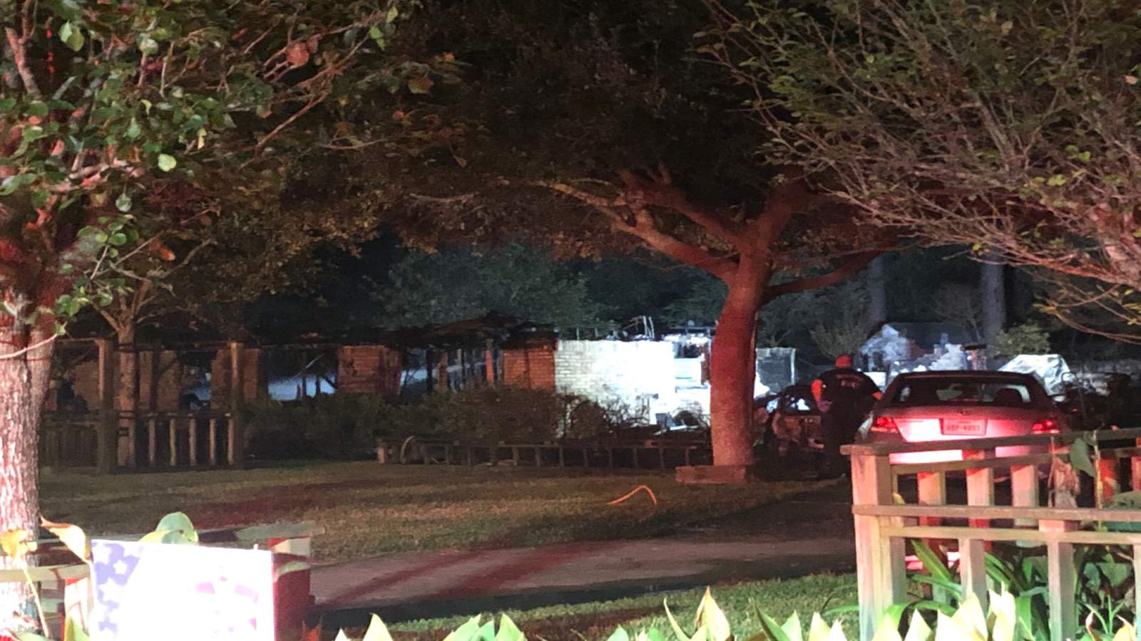 Couple in their 70s injured in massive fire at home in northeast Houston, officials say