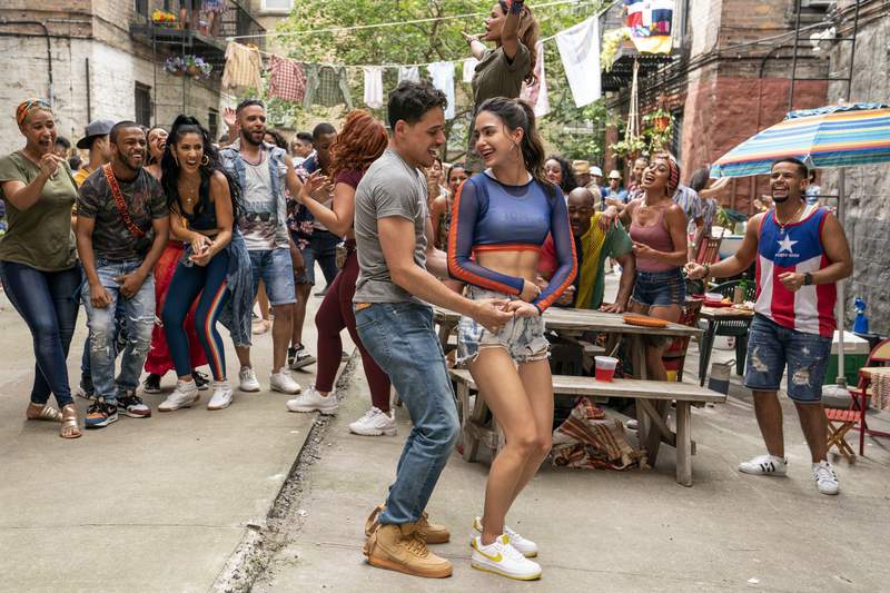 ‘In the Heights’ makes muted debut, edged by ‘A Quiet Place’