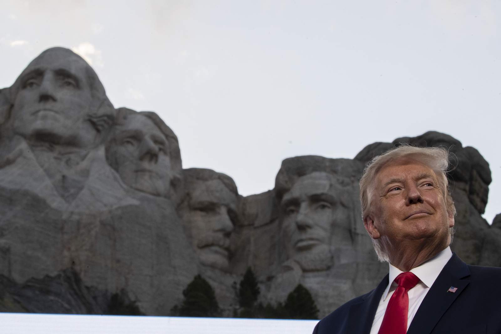 President Trump on Mount Rushmore? President denies suggesting it, but says it’s a ‘good idea'