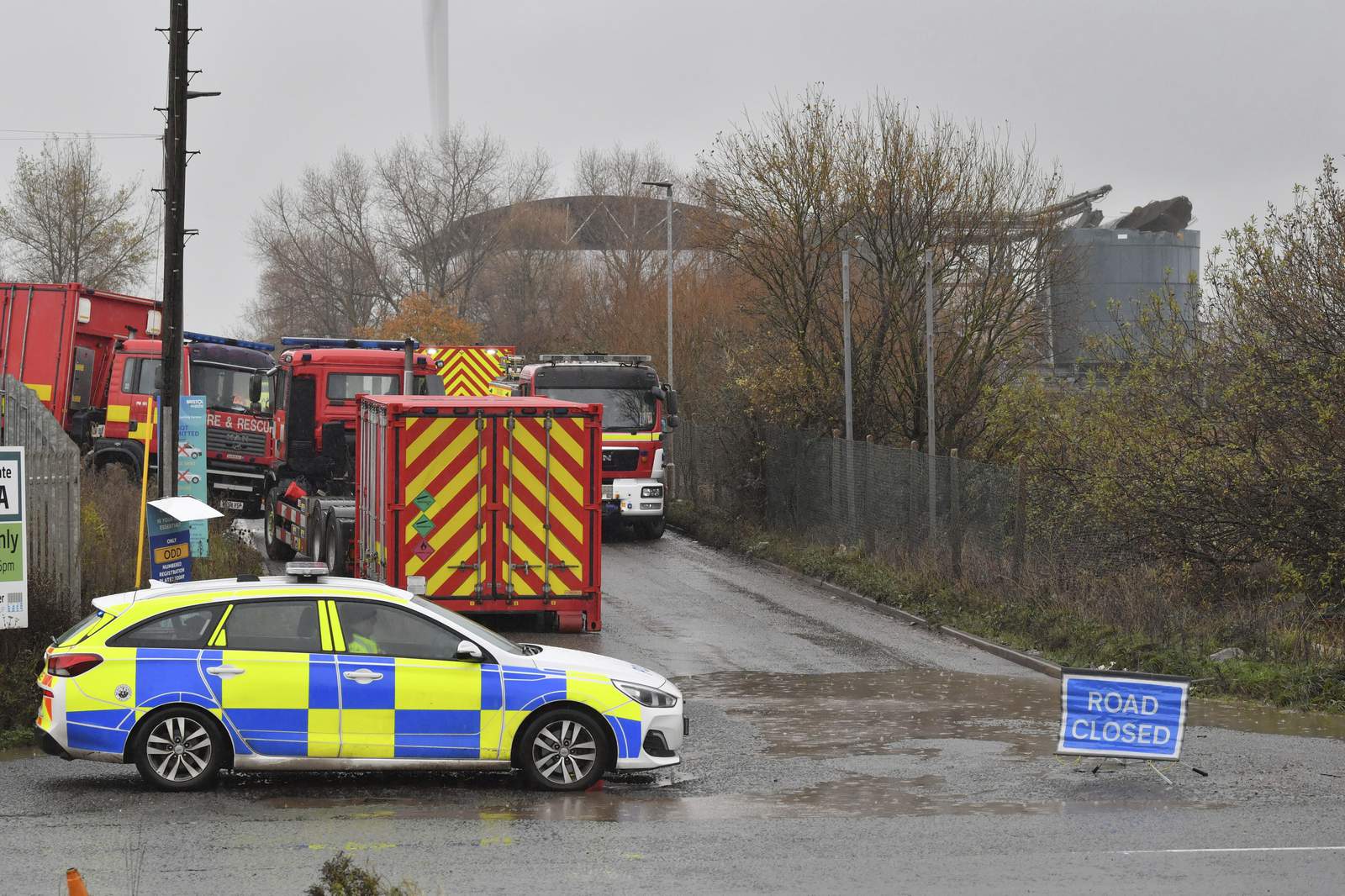 ‘Multiple casualties’ after explosion at UK sewage plant