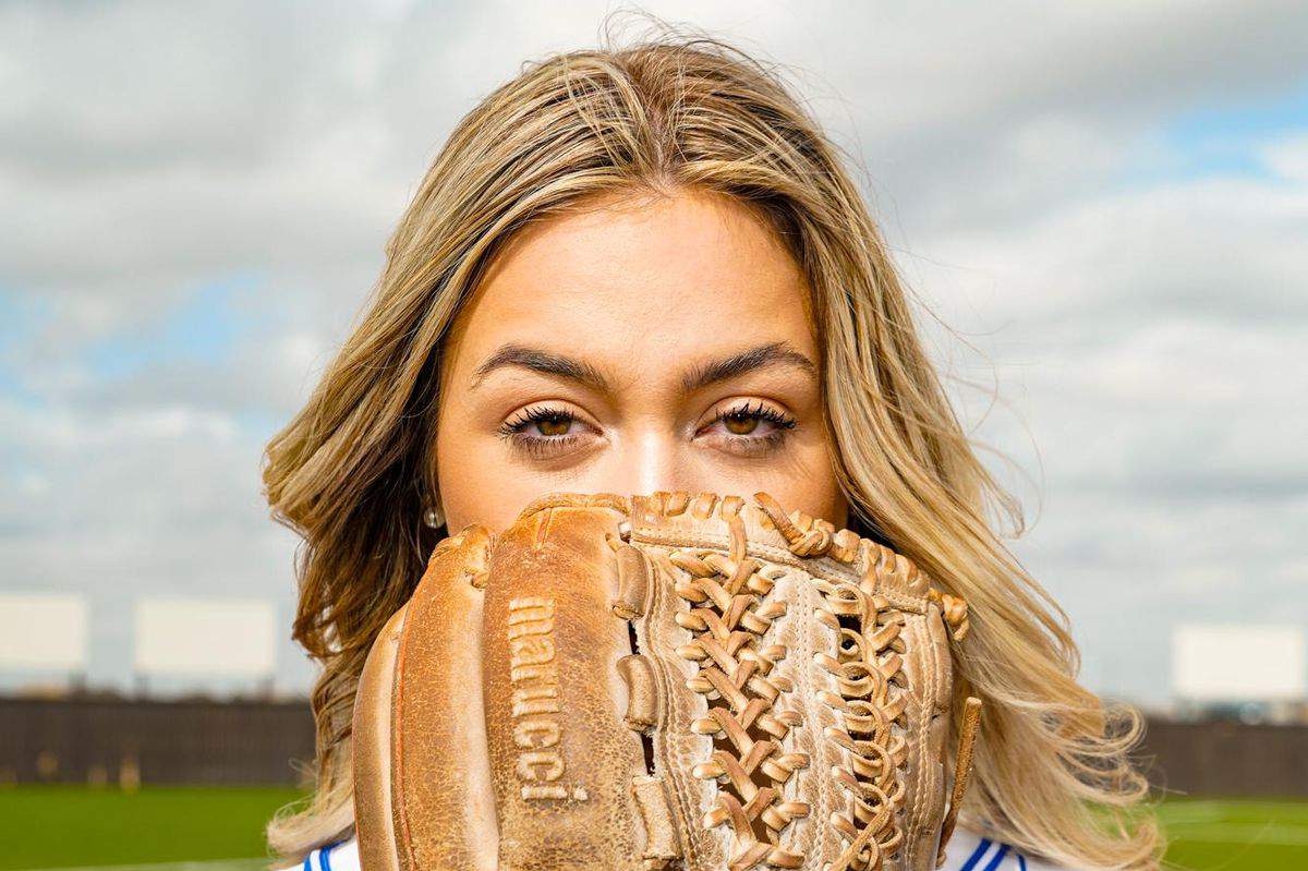 THE INFLUENCER: Barbers Hill's Landry beast on the mound; famous on Tik Tok
