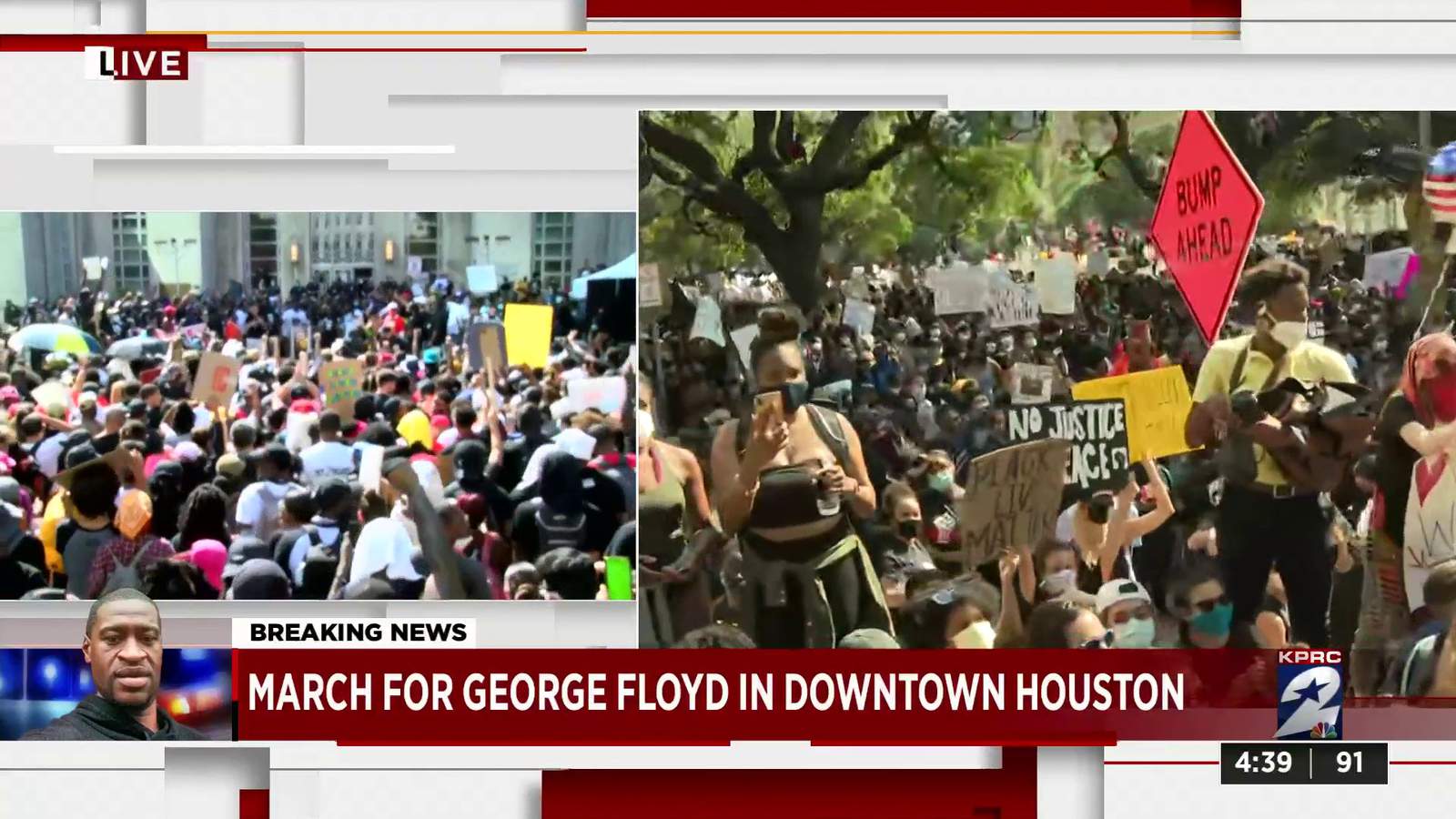 WATCH: This is what the family of George Floyd said during today’s march in Houston