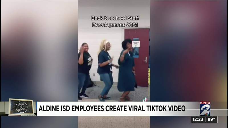 Aldine ISD employees create viral TikTok video