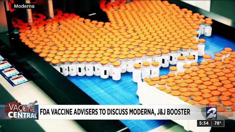 More questions for J&J, Moderna vaccine boosters ahead of FDA review