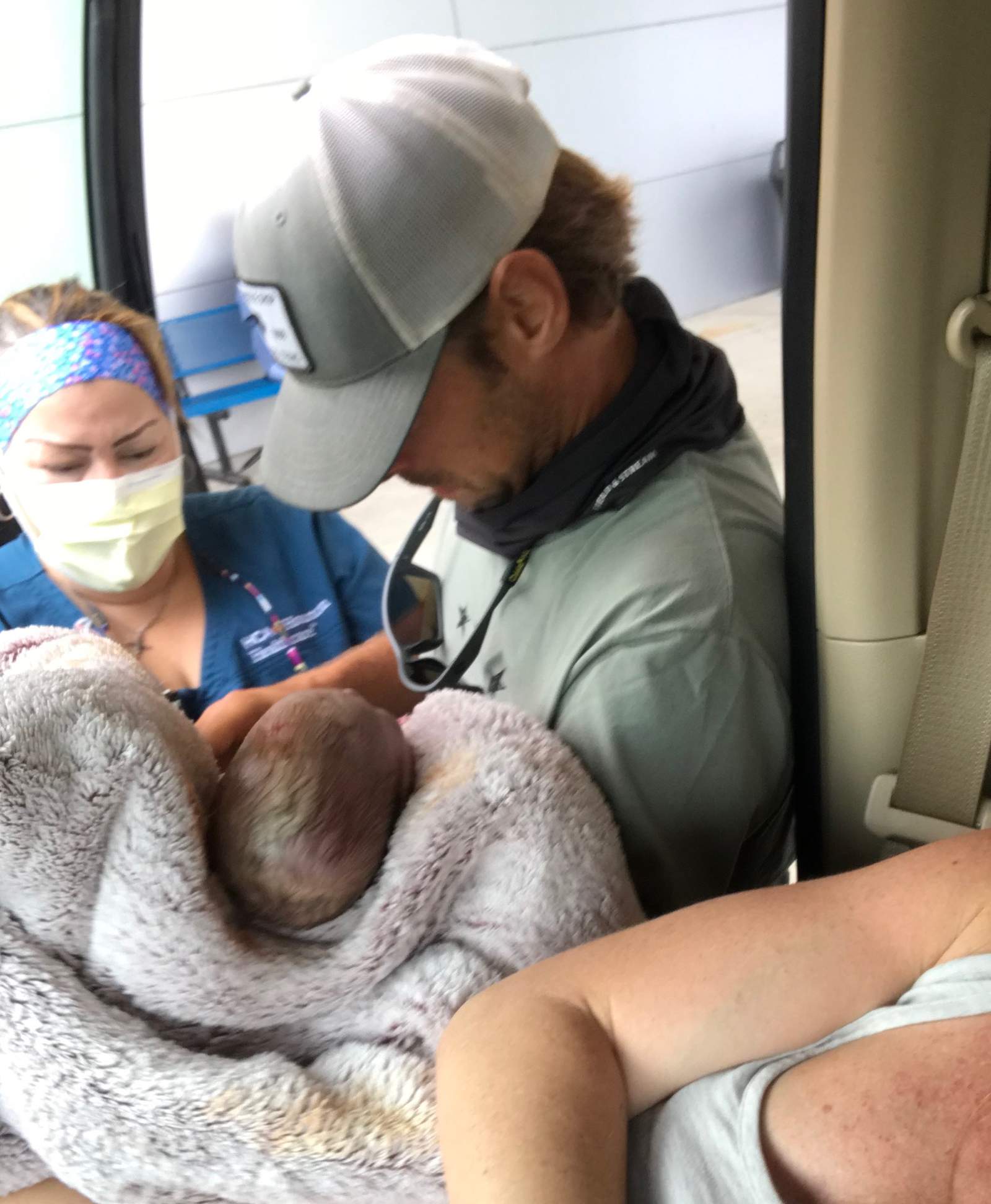 GALLERY: Nurse tech delivers baby in hospital parking lot in Clear Lake
