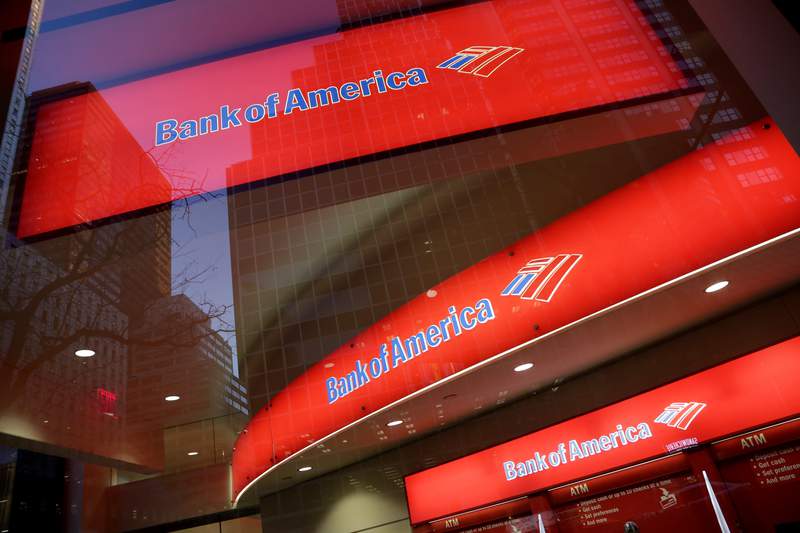 Bank of America's 2Q profit jumps, helped by fewer bad loans