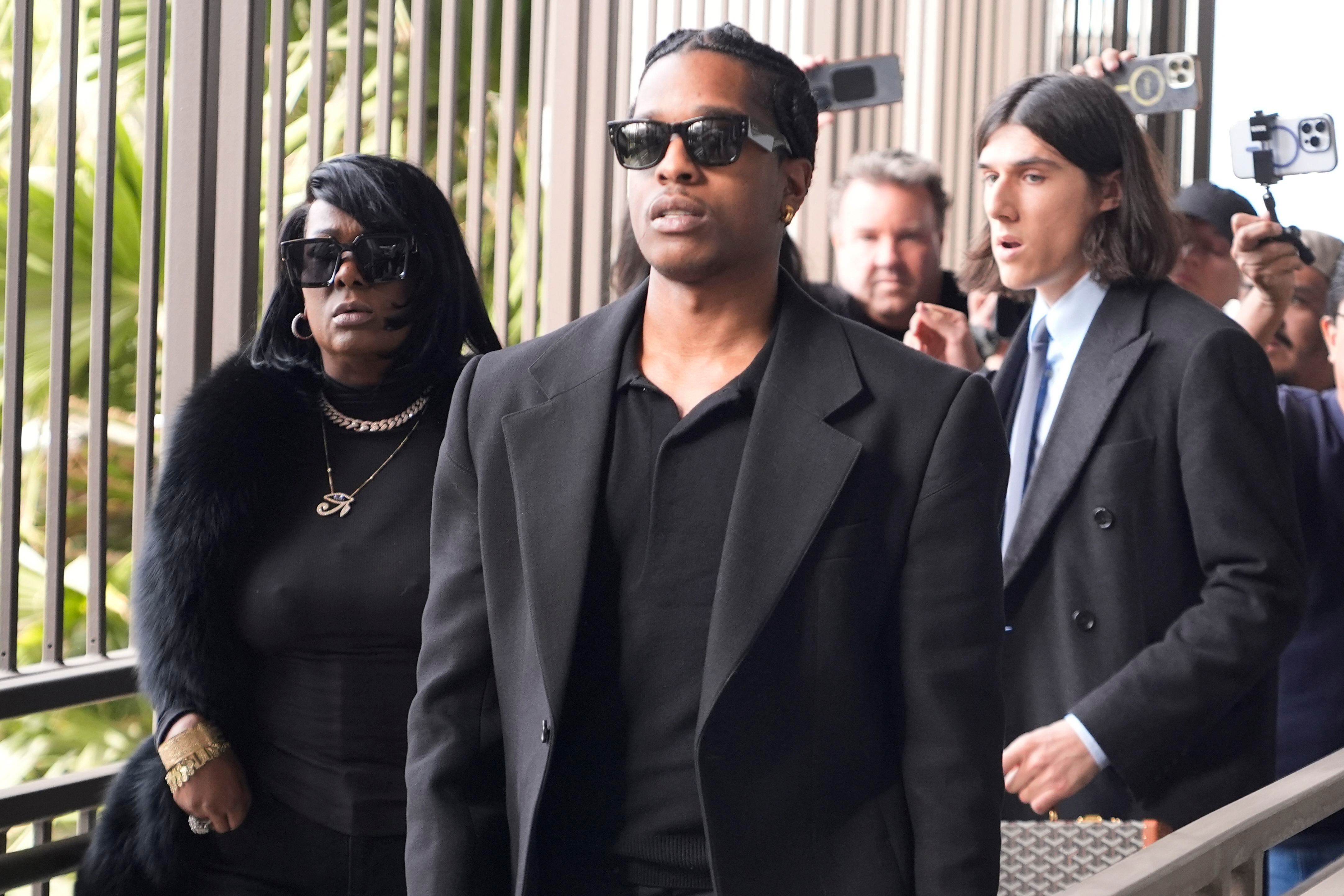 A$AP Rocky's accuser says he was stunned and furious when his old